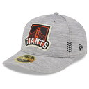 MLB サンフランシスコ・ジャイアンツ キャップ 2024 クラブハウス Clubhouse ロープロファイル 59FIFTY ニューエラ/New Era グレー