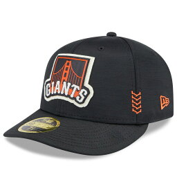 MLB サンフランシスコ・ジャイアンツ キャップ 2024 クラブハウス Clubhouse ロープロファイル 59FIFTY ニューエラ/New Era ブラック