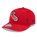 MLB エンゼルス キャップ 2024 クラブハウス Clubhouse ロープロファイル 9FIFTY スナップバック ニューエラ/New Era レッド