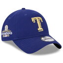 MLB レンジャーズ キャップ 2024ゴールドコレクション WS優勝 9TWENTY Adjustable Hat ニューエラ/New Era ロイヤル