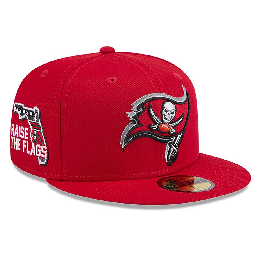 NFL バッカニアーズ キャップ NFL ドラフト2024 59FIFTY Fitted Hat ニューエラ/New Era レッド