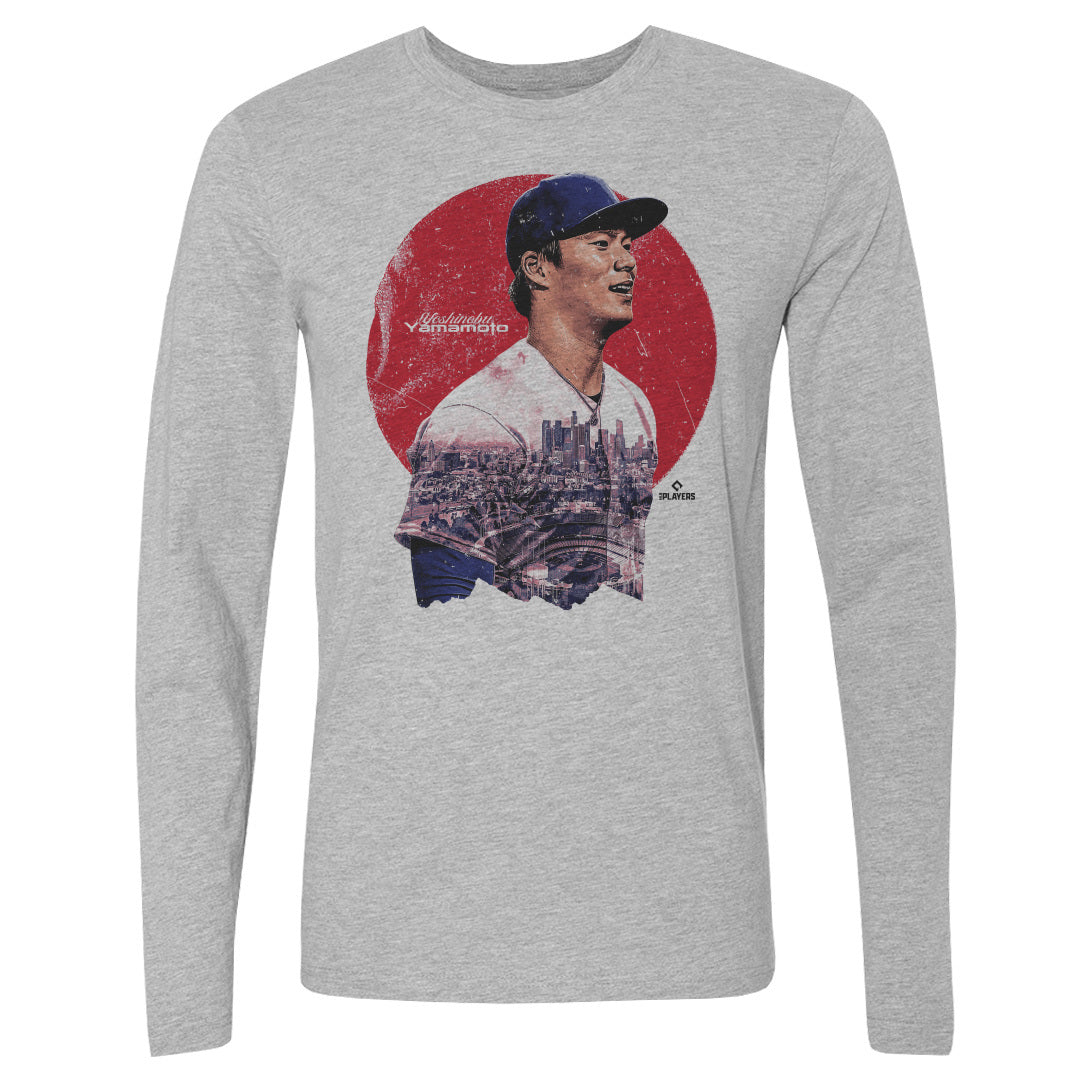 MLB R{RL hW[X TVc Los Angeles D Portrait Long Sleeve T-Shirt 500Level wU[O[