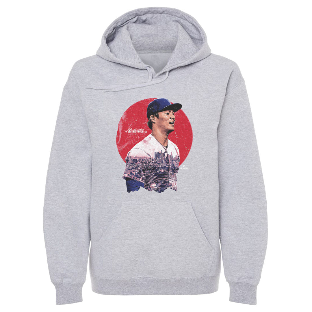 MLB R{RL hW[X p[J[ Los Angeles D Portrait WHT Hoodie 500Level O[