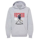 MLB 吉田正尚 レッドソックス パーカー Boston Card WHT Hoodie 500Level グレー(4)