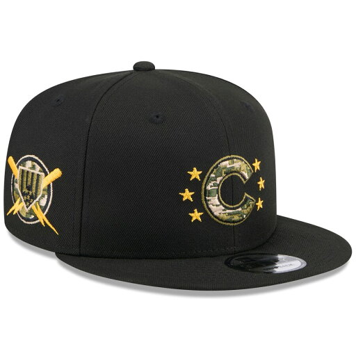 MLB カブス キャップ 【海外版】 2024 アームドフォースデー 9FIFTY Hat ニューエラ/New Era ブラック MLB カブス キャップ 【海外版】 2024 アームドフォースデー 9FIFTY Hat ニューエラ/New Era ブラック
