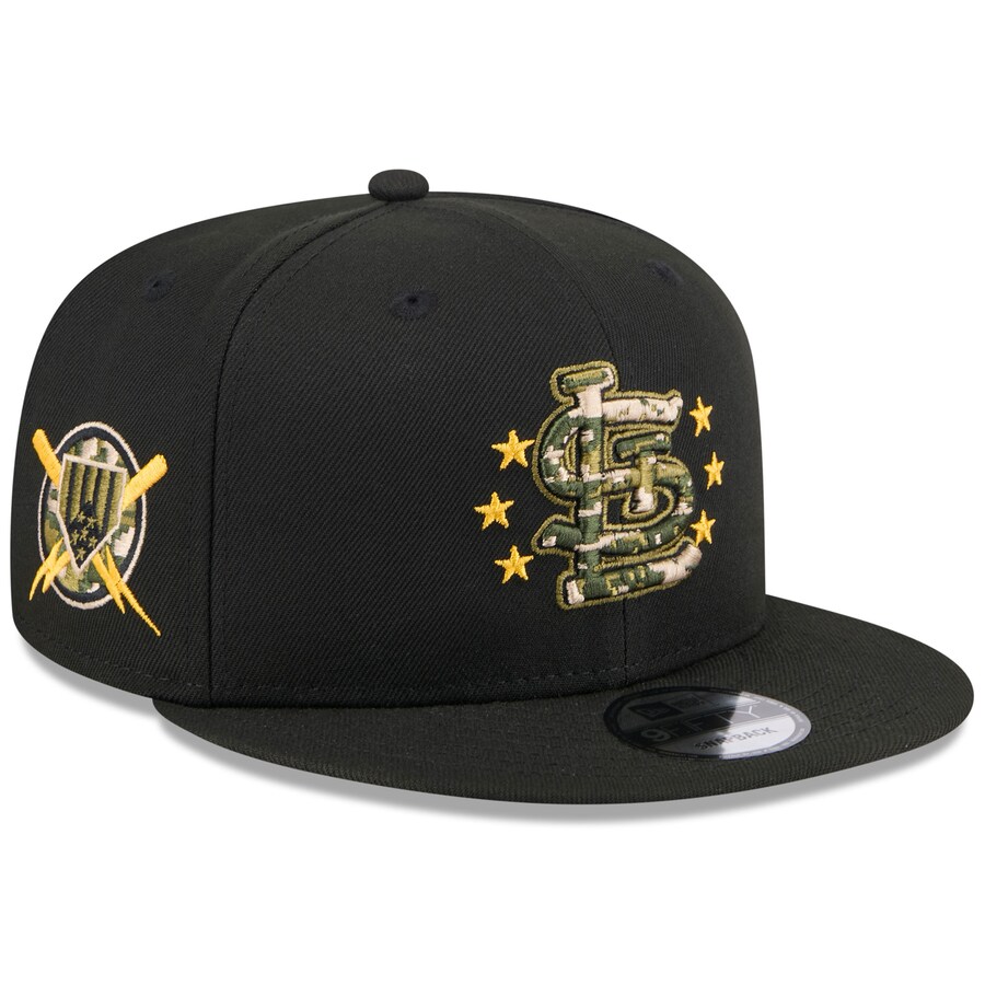 MLB カージナルス キャップ 【海外版】 2024 アームドフォースデー 9FIFTY Hat ニューエラ/New Era ブラック