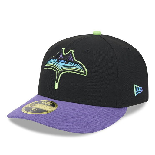 MLB タンパベイ・レイズ キャップ 2024 シティーコネクト Low Profile 59FIFTY Fitted Hat ニューエラ/New Era ブラック MLB タンパベイ・レイズ キャップ 2024 シティーコネクト Low Profile 59FIFTY Fitted Hat ニューエラ/New Era ブラック