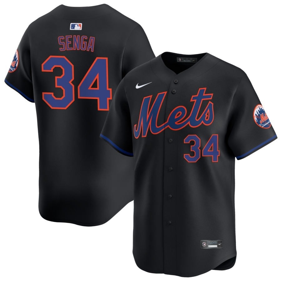 MLB 千賀滉大 メッツ ユニフォーム リミテッドジャージ Limited Player Jersey ナイキ/Nike ブラック