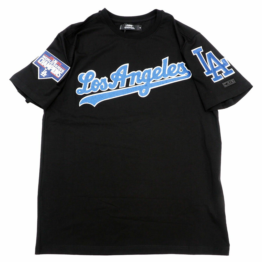 乐天商城 - MLB ドジャース Tシャツ CLASSIC CHENILLE SJ TEE Pro Standard ブラック