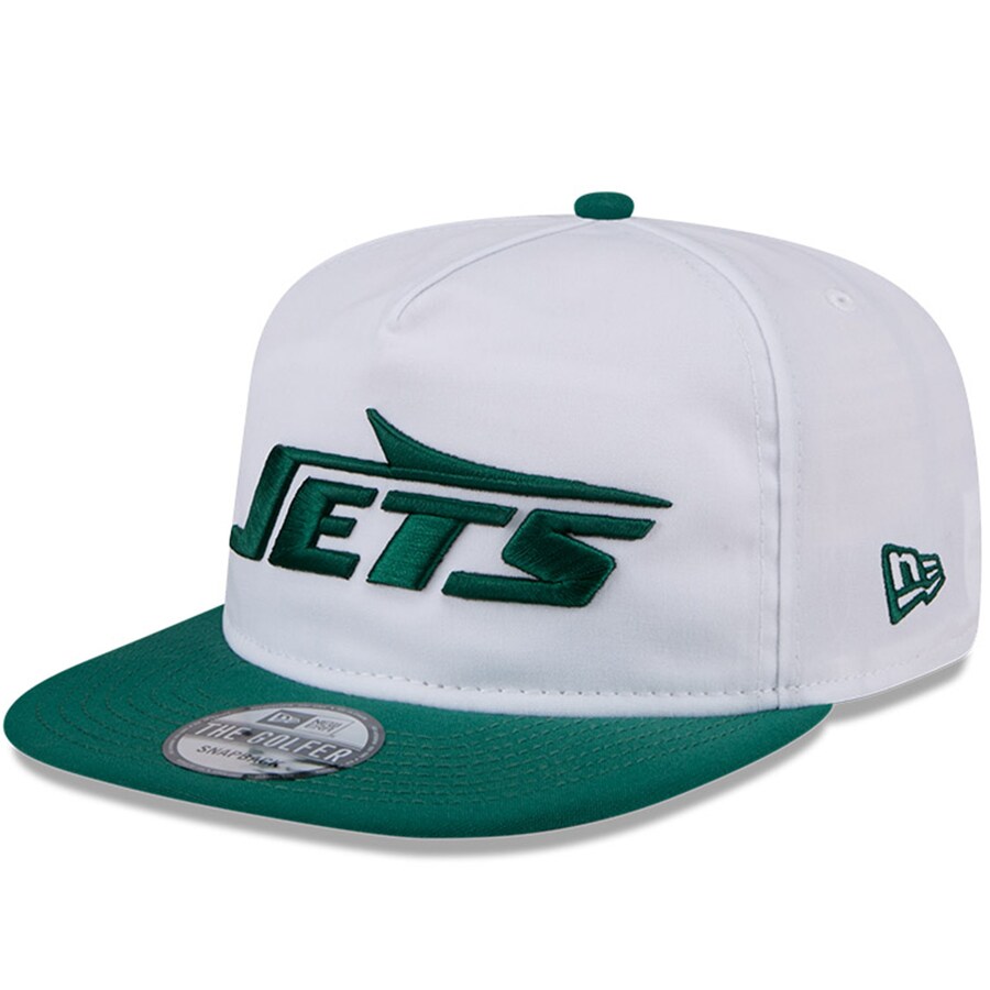 NFL ジェッツ キャップ トレーニングキャンプ2024 Training Camp Golfer Snapback Hat ニューエラ/New Era ホワイト グリーン