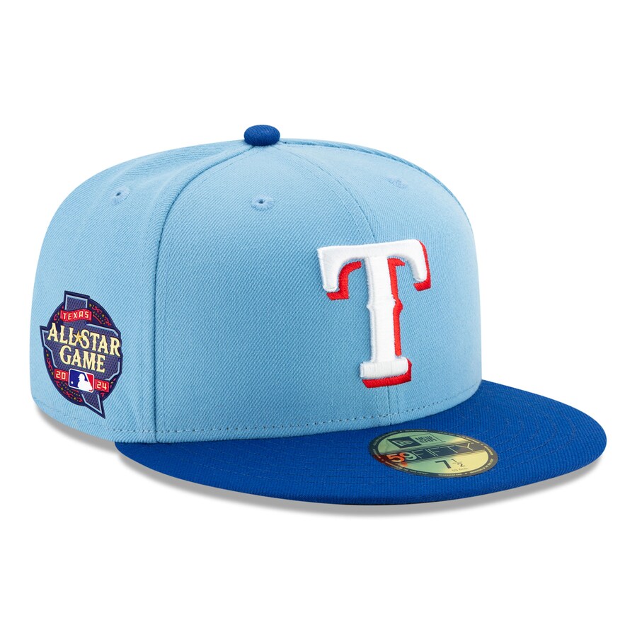 MLB レンジャーズ キャップ 2024 All-Star Game 59FIFTY Fitted ニューエラ/New Era ライトブルー