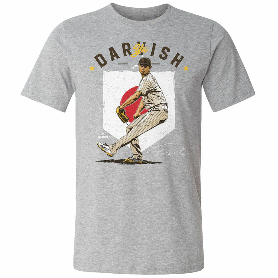 MLB ダルビッシュ有 パドレス Tシャツ San Diego Country Flag WHT 500Level ヘザーグレー