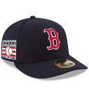 MLB レッドソックス キャップ 殿堂入り記念 Hall of Fame 59FIFTY ロープロファイル HOF ニューエラ/New Era ネイビー