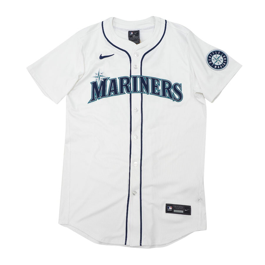 MLB �������� �ޥ�ʡ��� ��˥ե����� ���꡼�ȥ�������ƥ��å� Elite Custom Authentic Jersey �ʥ���/Nike �ۡ��� �ۥ磻��