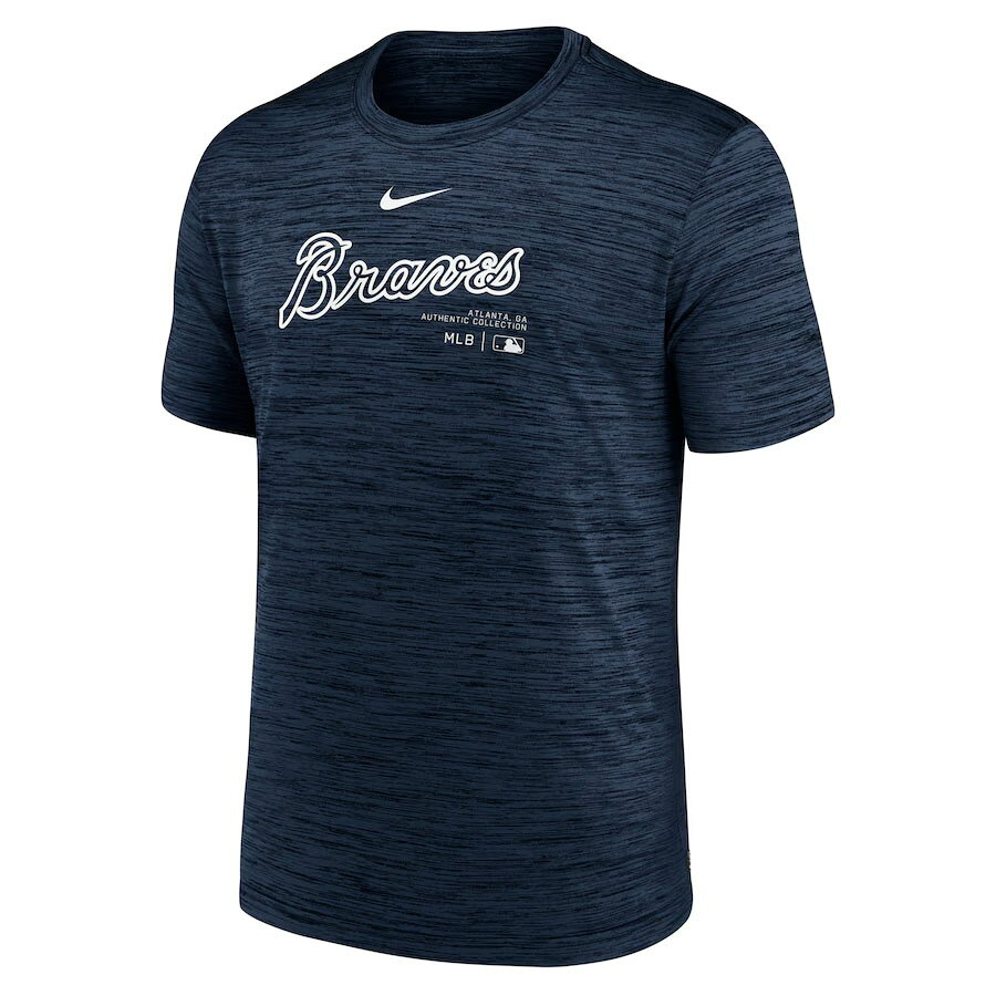 MLB ブレーブス Tシャツ オーセンティックコレクション プラクティス T-Shirt ナイ...