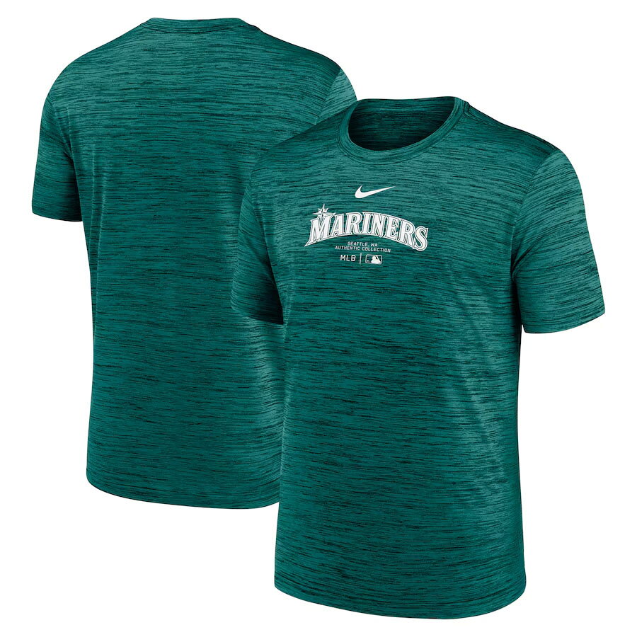Rakuten - MLB マリナーズ Tシャツ オーセンティックコレクション プラクティス T-Shirt ナイキ/Nike マルディグラ【nkac】