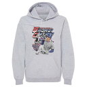 MLB 大谷翔平 ドジャース パーカー 【New Model】 50/50達成記念 Club Vintage フーディー 500Level グレー(4)
