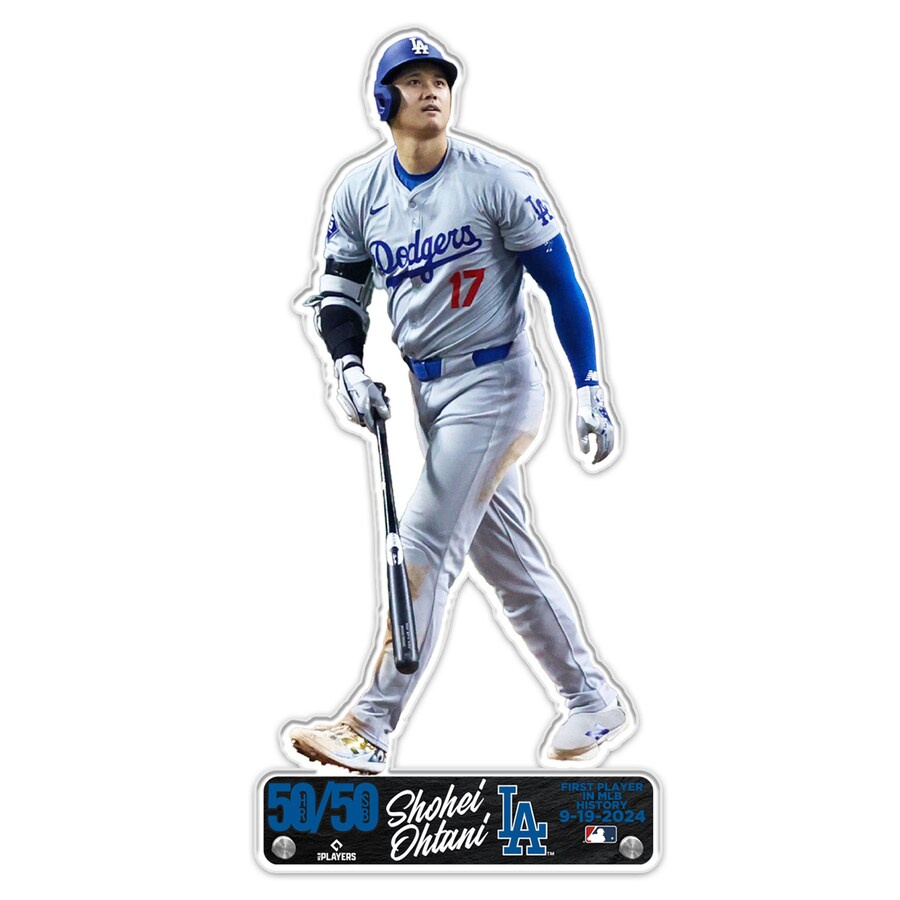 Rakuten - MLB 大谷翔平 ドジャース アクリルプレート Limited Edition 50/50達成記念 Acrylic Plaque