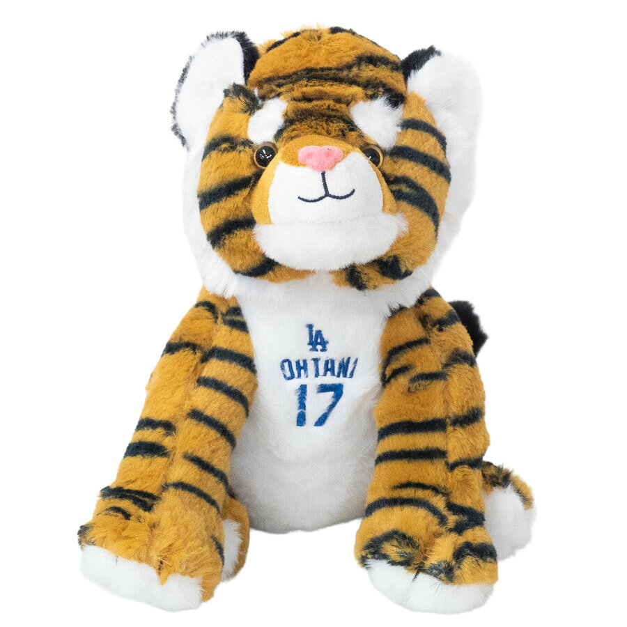 乐天商城 - MLB 大谷翔平 ドジャース ぬいぐるみ 2025 10 Inch Plush タイガー FOCO