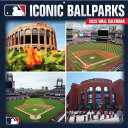 MLB カレンダー 2025年版 スタジアム 壁掛け Wall Calendar Turner