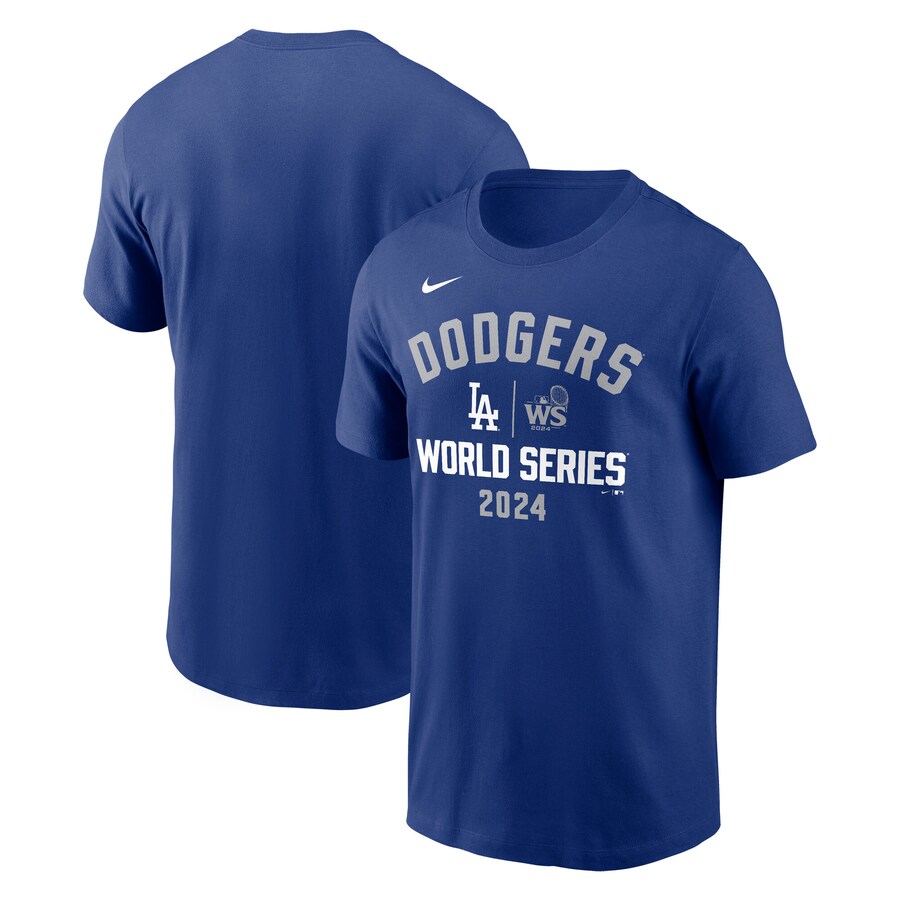 Rakuten - MLB ドジャース Tシャツ 2024 ワールドシリーズ進出記念 Arched Lockup T-Shirt ナイキ/Nike ロイヤル