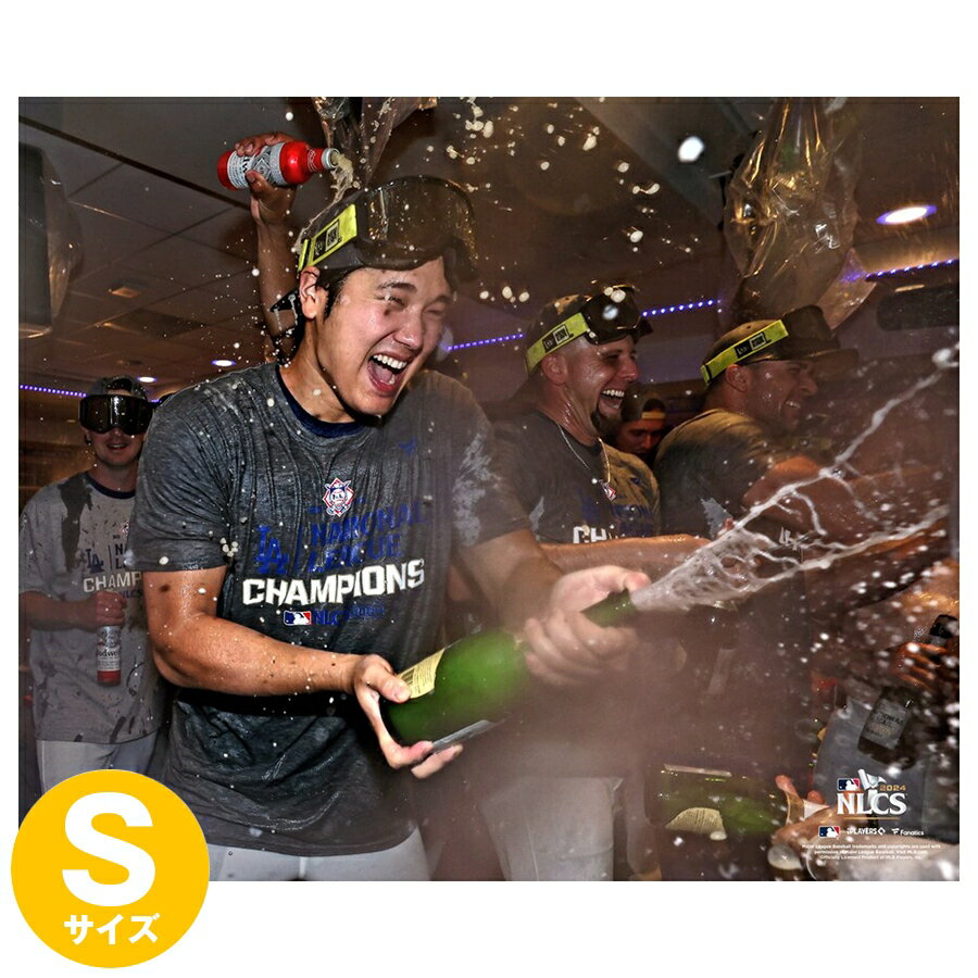 MLB 大谷翔平 ドジャース ポスター 【海外版】ドジャース ナリーグ優勝記念 Celebration Photograph Fa..