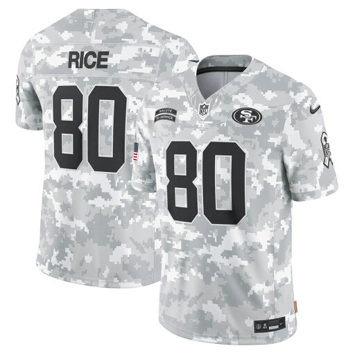 NFL ジェリー・ライス 49ers ユニフォーム サルートトゥサービス2024 引退選手 リミテッド Limited Jersey ナイキ/Nike カモ NFL ジェリー・ライス 49ers ユニフォーム サルートトゥサービス2024 引退選手 リミテッド Limited Jersey ナイキ/Nike カモ