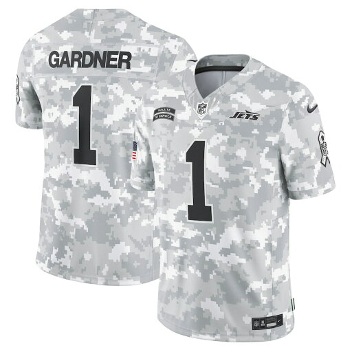 NFL ソース・ガードナー ジェッツ ユニフォーム サルートトゥサービス2024 リミテッド Limited Jersey ナイキ/Nike カモ NFL ソース・ガードナー ジェッツ ユニフォーム サルートトゥサービス2024 リミテッド Limited Jersey ナイキ/Nike カモ