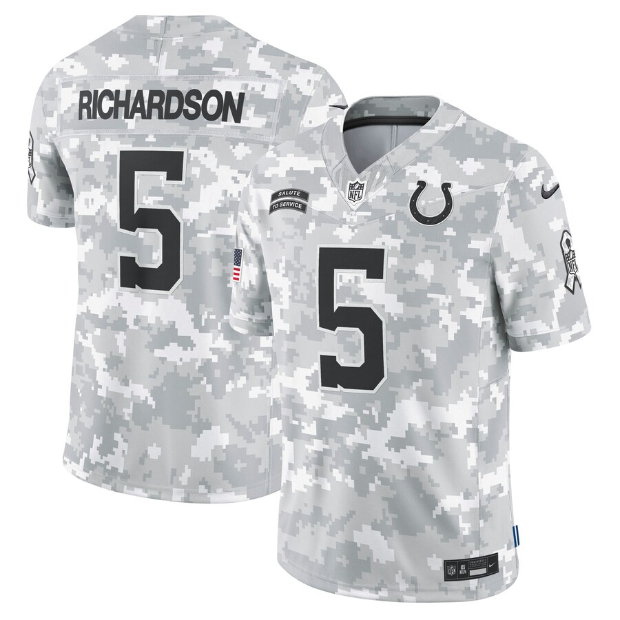 NFL アンソニー・リチャードソン コルツ ユニフォーム サルートトゥサービス2024 リミテッド Limited Jersey ナイキ/Nike カモ