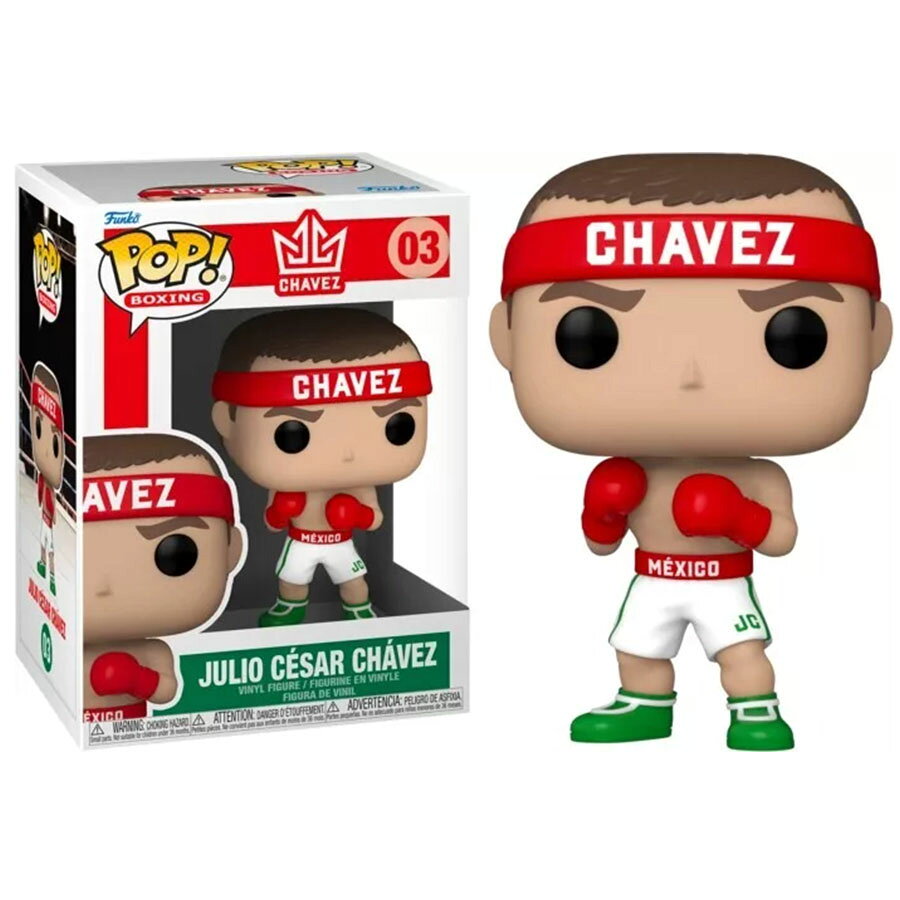BOXING フリオ・セサール・チャベス フィギュア ファンコポップ Collectible Figur...