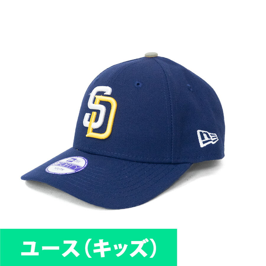 Rakuten - MLB パドレス キャップ ユース キッズ【海外版】The League 9FORTY ニューエラ/New Era ネイビー