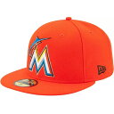 MLB マーリンズ キャップ 【廃盤モデル】2017 Authentic Collection On-Field 59FIFTY ニューエラ/New Era ロード(4)