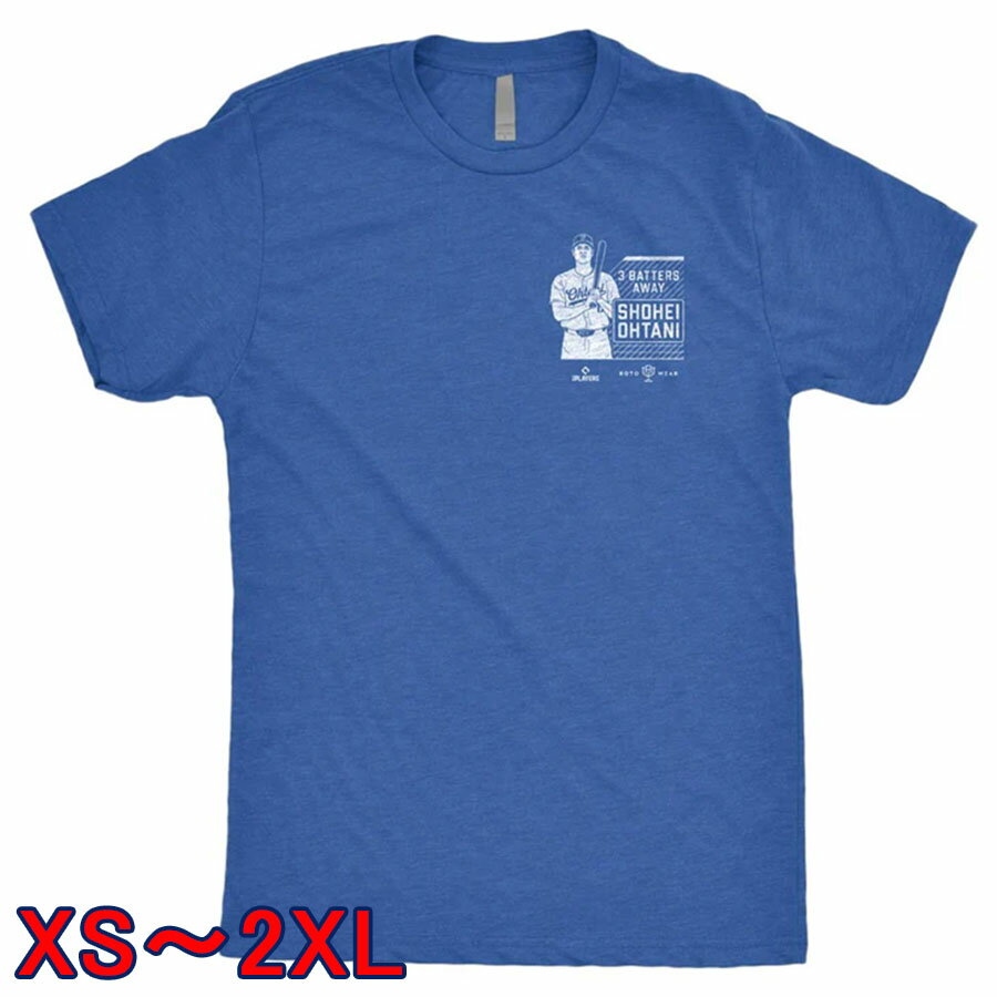 MLB 大谷翔平 ドジャース Tシャツ Ohtani Tracker T-Shirt RotoWear ロイヤル