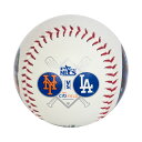 MLB 大谷翔平 & フランシスコ・リンドーア ドジャース vs メッツ ボール 【ケース付き】【現地買付】2024 ナ・リーグ チャンピオンシップ Rawlings