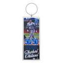 MLB 大谷翔平 ドジャース キーホルダー 50/50達成記念 Acrylic Player Keychain (HR Photo From Front Seat) UPI Marketing(4)