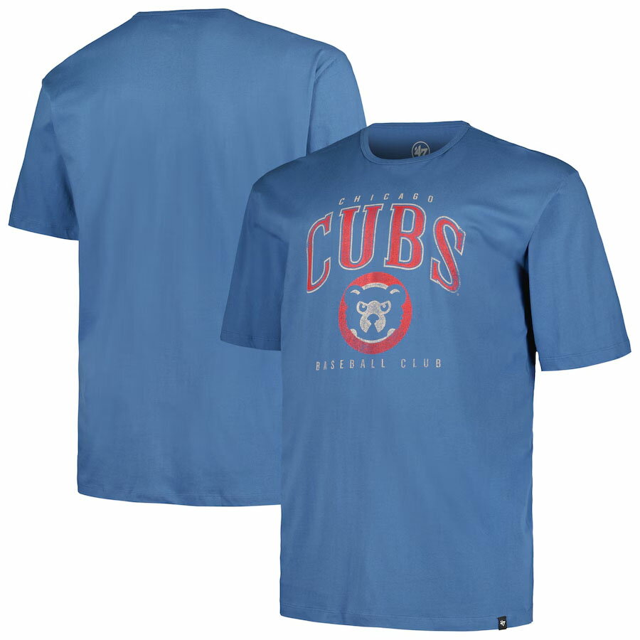 MLB カブス Tシャツ Double Header T-Shirt 47Brand ロイヤル