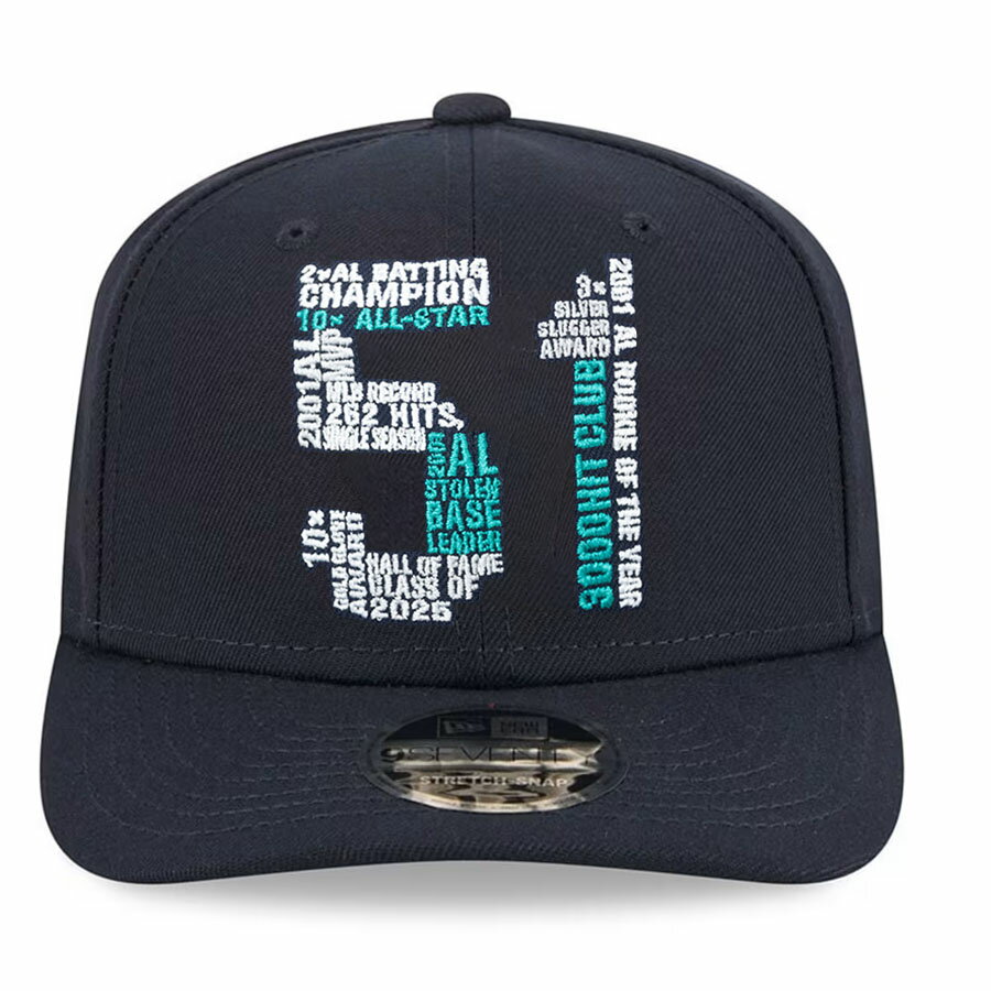 MLB イチロー マリナーズ キャップ 2025 アメリカ野球 殿堂入り Hall of Fame 9SEVENTY ニューエラ/New Era ネイビー 2