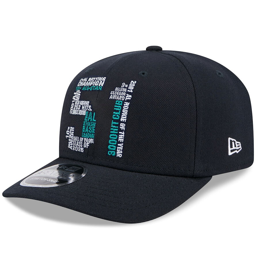 MLB イチロー マリナーズ キャップ 2025 アメリカ野球 殿堂入り Hall of Fame 9SEVENTY ニューエラ/New Era ネイビー 3