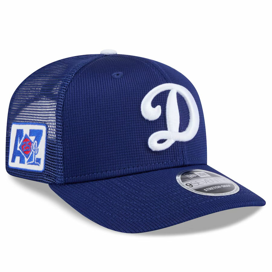 乐天商城 - MLB ドジャース キャップ 【海外版】2025 スプリングトレーニング 9SEVENTY Stretch-Snap Adjustable ニューエラ/New Era ロイヤル