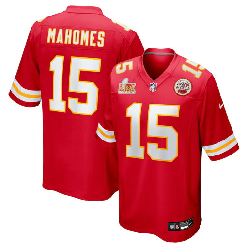 NFL パトリック・マホームズ チーフス ユニフォーム 第59回スーパーボウル 進出 Game Jersey ナイキ/Nike レッド NFL パトリック・マホームズ チーフス ユニフォーム 第59回スーパーボウル 進出 Game Jersey ナイキ/Nike レッド