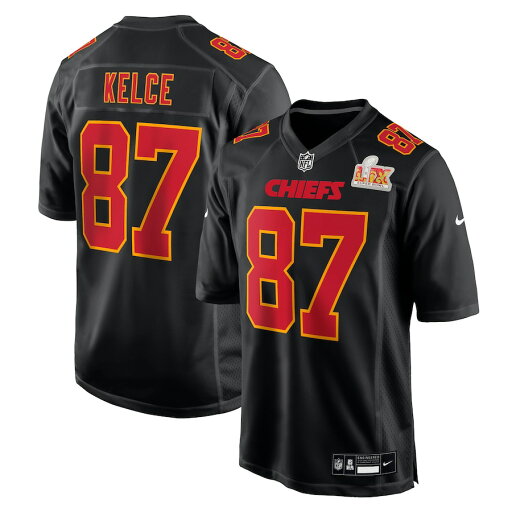 NFL トラビス・ケルス チーフス ユニフォーム 第59回スーパーボウル 進出 Fashion Game Jersey ナイキ/Nike Carbon Black NFL トラビス・ケルス チーフス ユニフォーム 第59回スーパーボウル 進出 Fashion Game Jersey ナイキ/Nike Carbon Black