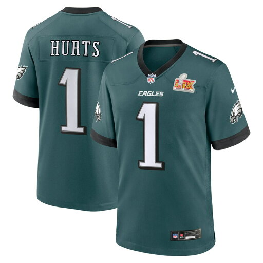 NFL ジェイレン・ハーツ イーグルス ユニフォーム 第59回スーパーボウル 進出 Game Jersey ナイキ/Nike ミッドナイトグリーン NFL ジェイレン・ハーツ イーグルス ユニフォーム 第59回スーパーボウル 進出 Game Jersey ナイキ/Nike ミッドナイトグリーン
