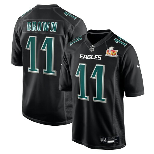 NFL A・J・ブラウン イーグルス ユニフォーム 第59回スーパーボウル 進出 Fashion Game Jersey ナイキ/Nike Carbon Black NFL A・J・ブラウン イーグルス ユニフォーム 第59回スーパーボウル 進出 Fashion Game Jersey ナイキ/Nike Carbon Black
