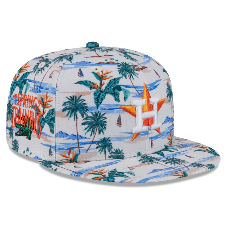 MLB アストロズ キャップ 【海外版】2025 スプリングトレーニング 9FIFTY Snapback ニューエラ/New Era Miami pattern