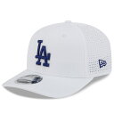 MLB ドジャース キャップ 【海外版】2025 スプリングトレーニング 9SEVENTY COOLERA メッシュ ニューエラ/New Era ホワイト(4)