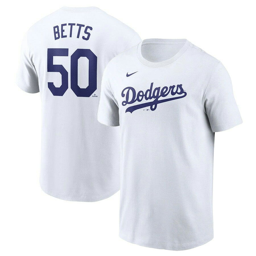 MLB ムーキー・ベッツ ドジャース Tシャツ ネーム＆ナンバー T-Shirt ナイキ/Nike ...