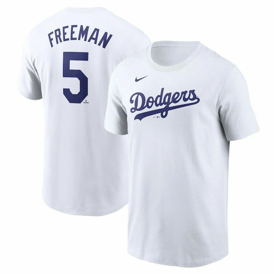 MLB フレディ・フリーマン ドジャース Tシャツ ネーム＆ナンバー T-Shirt ナイキ/N...
