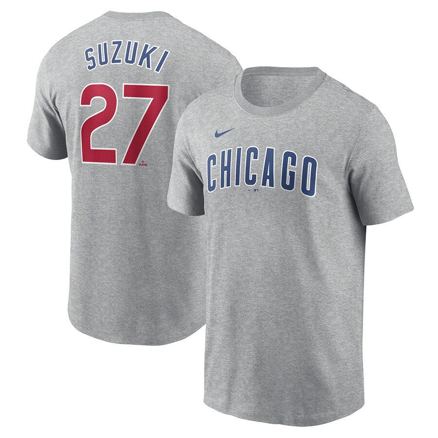 MLB 鈴木誠也 カブス Tシャツ 【国内版】ネーム＆ナンバー T-Shirt ナイキ/Nike ヘ...