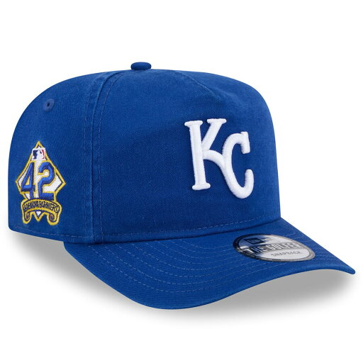 MLB ロイヤルズ キャップ 2025 ジャッキー・ロビンソンデー Golfer ゴルファー Adj ニューエラ/New Era ロイヤル MLB ロイヤルズ キャップ 2025 ジャッキー・ロビンソンデー Golfer ゴルファー Adj ニューエラ/New Era ロイヤル