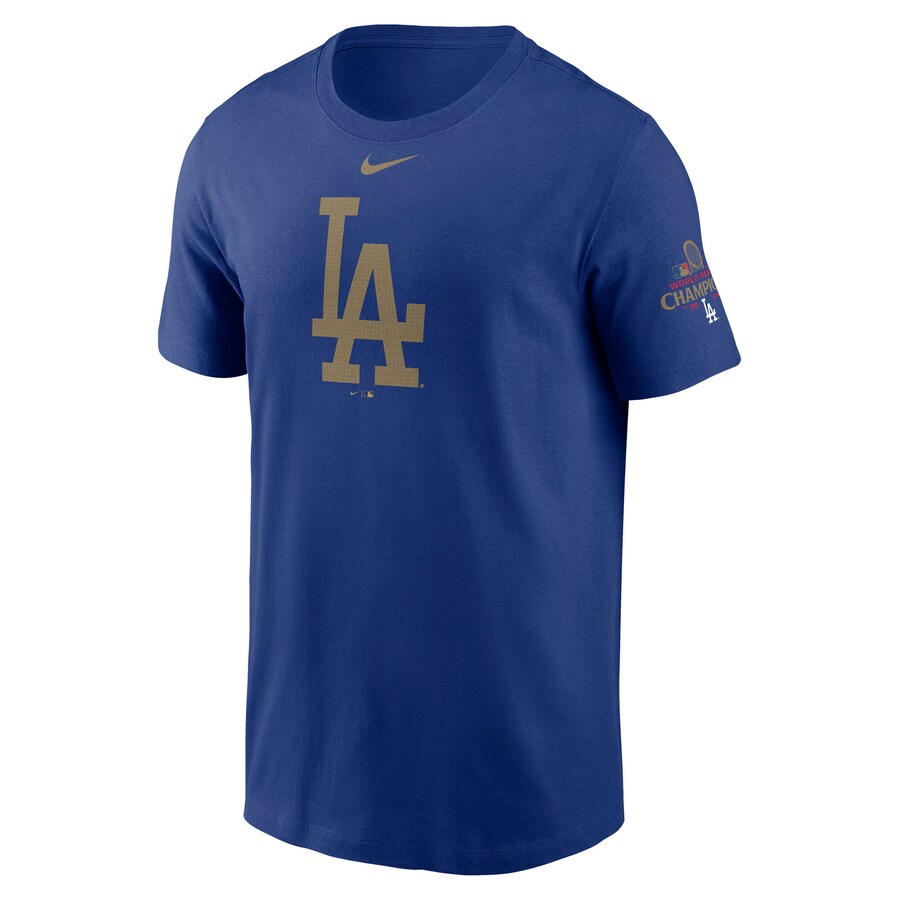 【海外モデル】MLB ドジャース Tシャツ ゴールドコレクション WS2024優勝 T-Shirt ...